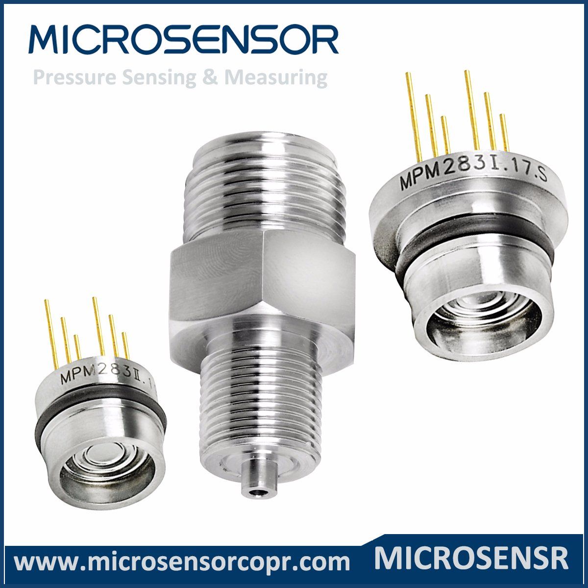Compact Size Pressure Sensor for Liquids Measurements (MPM283)
