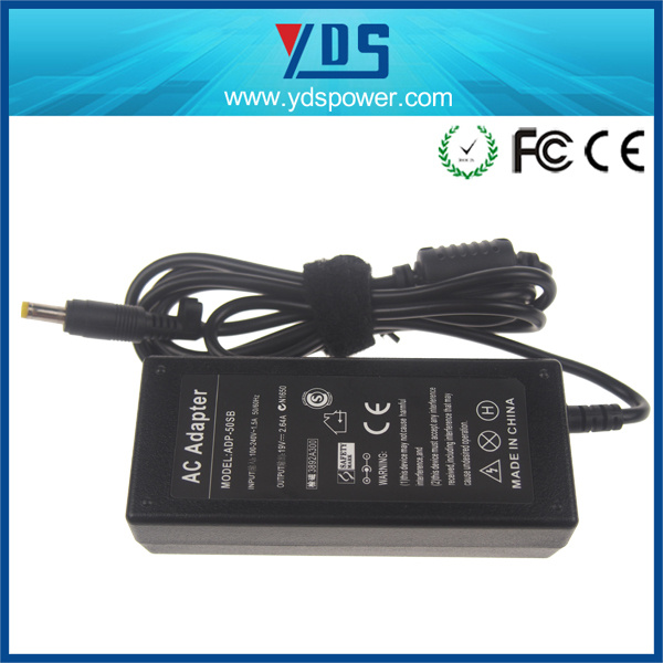 Best Quality 50W AC DC 19V 2.64A Replacement Laptop Adapter