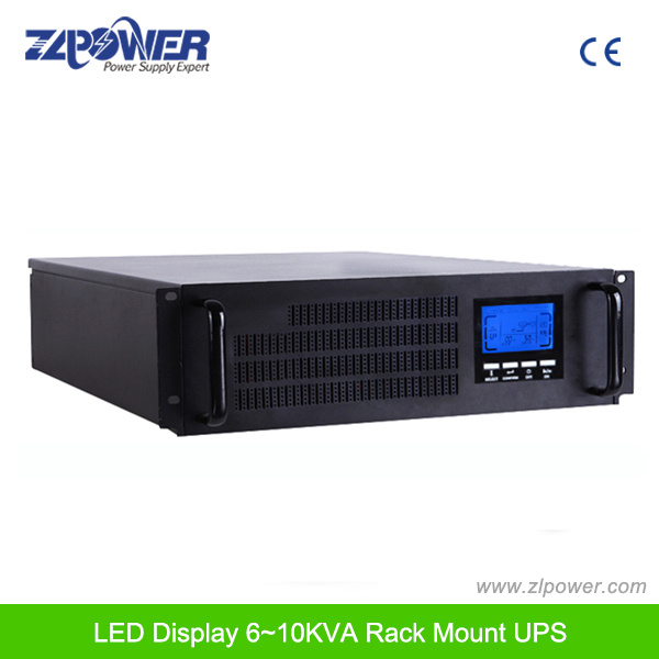 Rack Mount Pure Sine Wave UPS 1-10kVA with Long Back up Time
