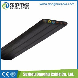European flat electrical wire Crane Cable