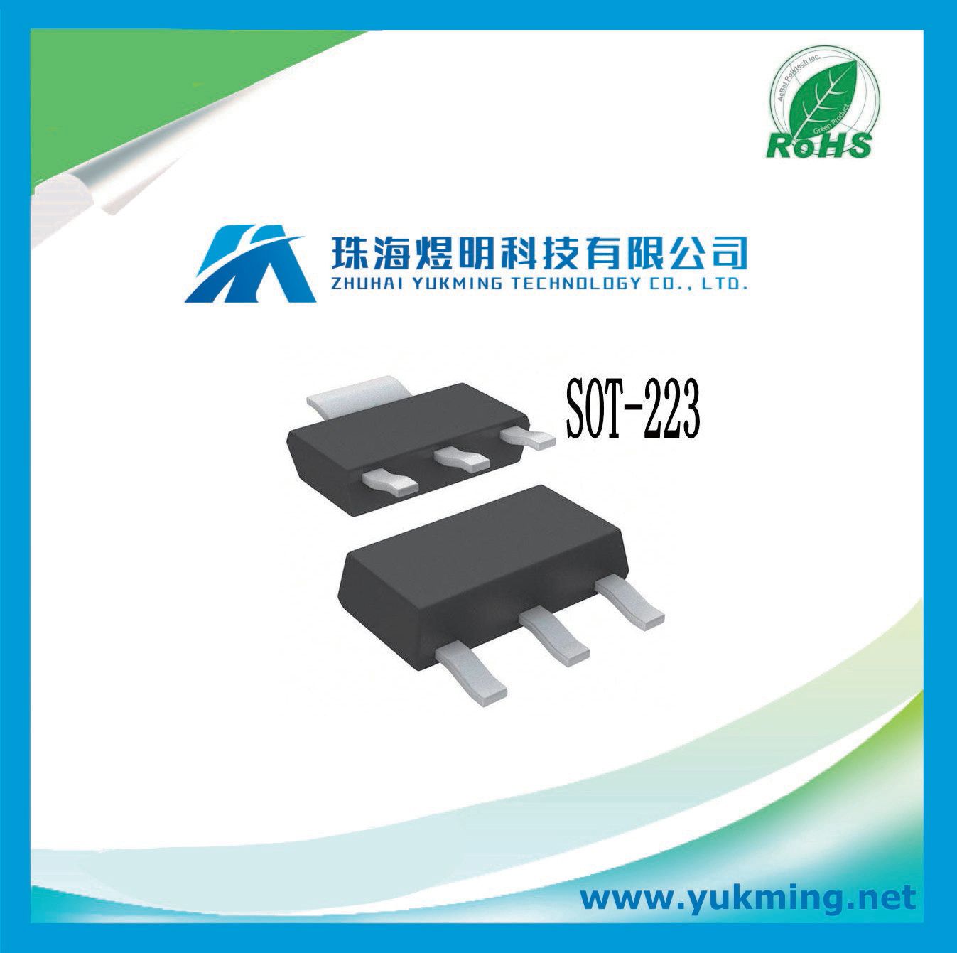 IC Integrated Circuit of 1A Adjustable/Fixed Low Dropout Linear Regulator AMS1117-1.8