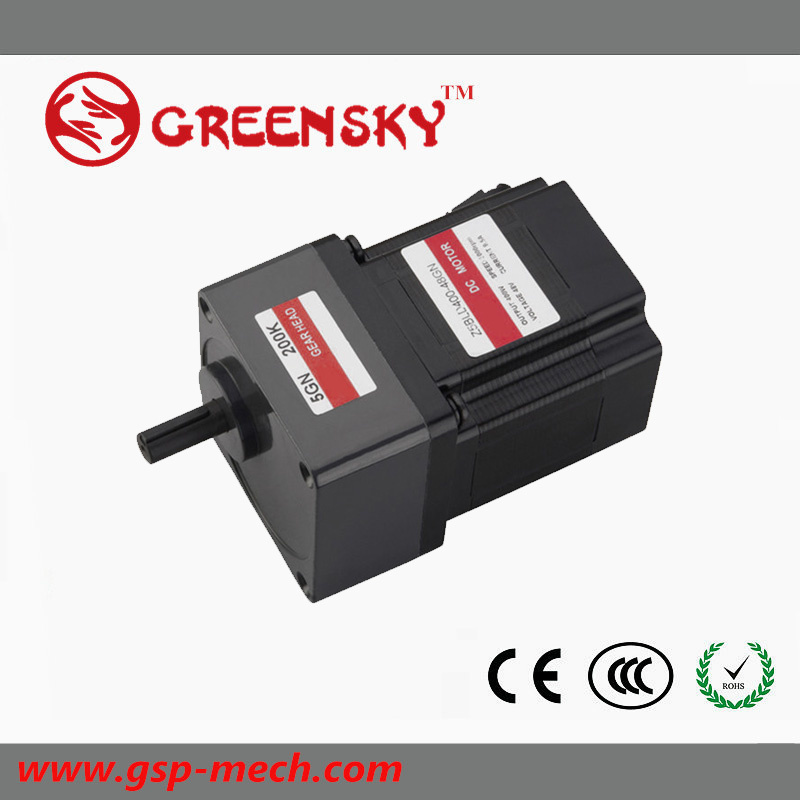 Long Life High Torque 10W~400W 90mm Low Voltage BLDC Motor for Mechanical Arm