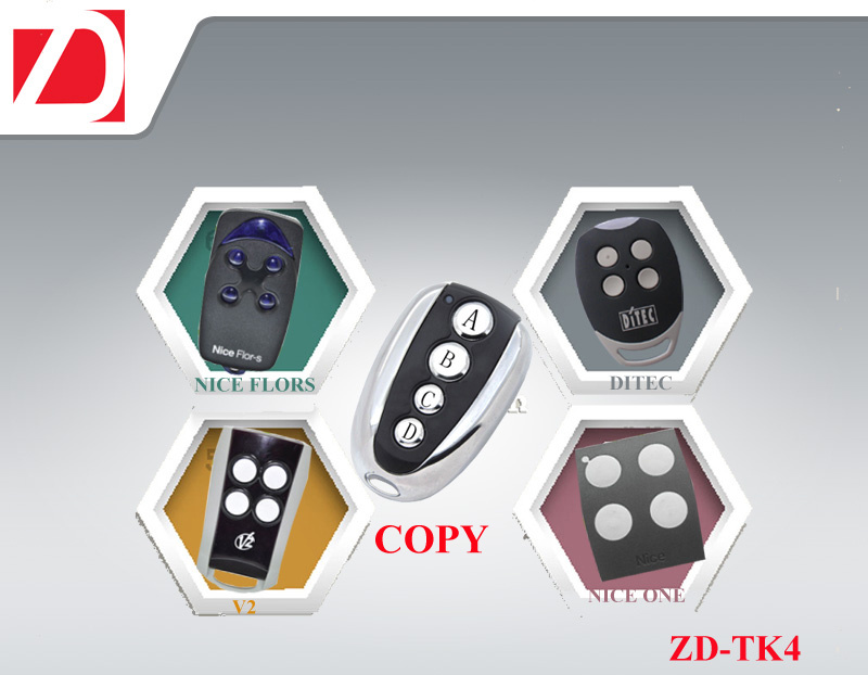 V2 Nice Flor-S Nice One Detec Compatible Remote Control Transmitter Perfect Replacement
