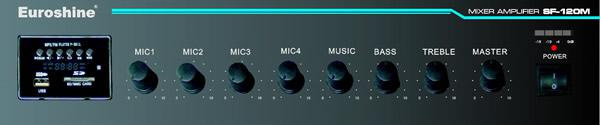 Multimedia Public Address System Mixing Amplifier
