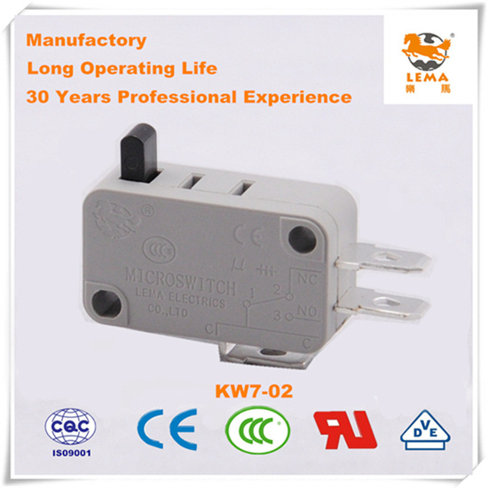 Lema CCC Ce UL VDE Kw7-02 Micro Switch