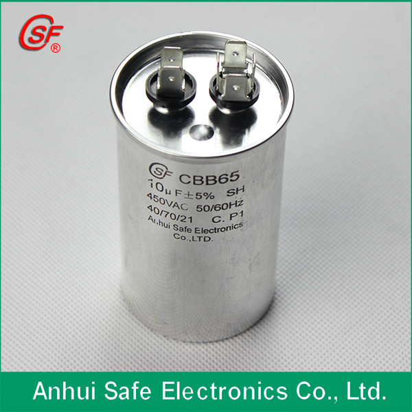 Motor Capacitor Cbb65 50UF 60UF 70UF 80UF 100UF