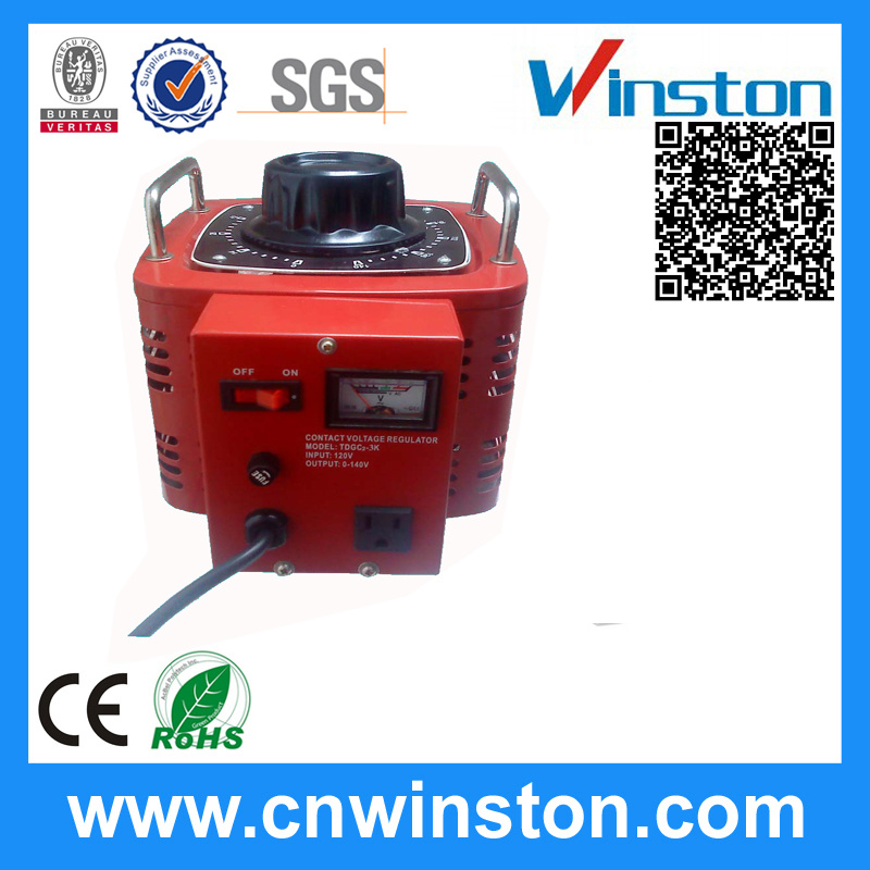 New Europ Socket Manual Voltage Regulator with CE