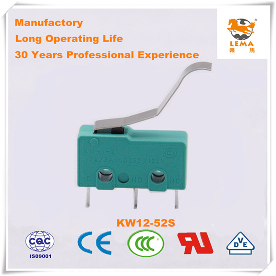 Lema Green Straight PCB Quick Connect Terminal Kw12-52s Micro Switch
