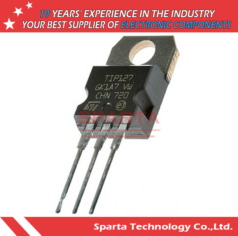 Tip127 PNP Darlington 5 Ampere Complementary Silicon Power Transistor