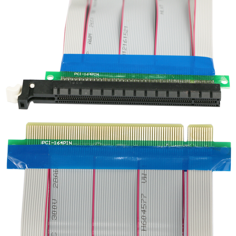 PCI-E 16X to 16X Riser Extender Flexible Cable 164pin
