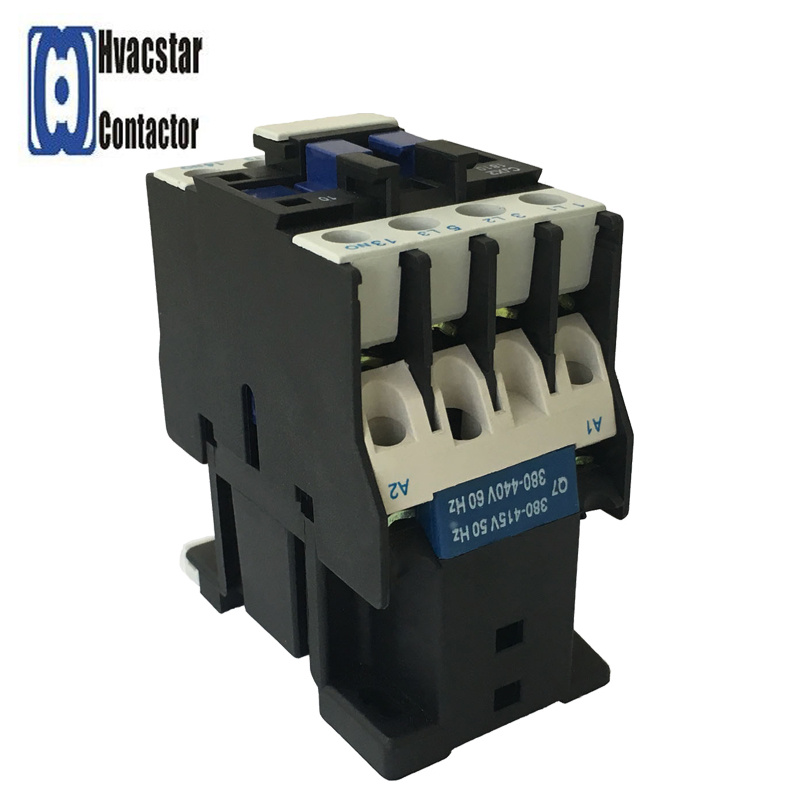 Hvacstar Cjx2 Series 3 Pole 18A 220V Definite Purpose Contactor AC Good Quality Contactor