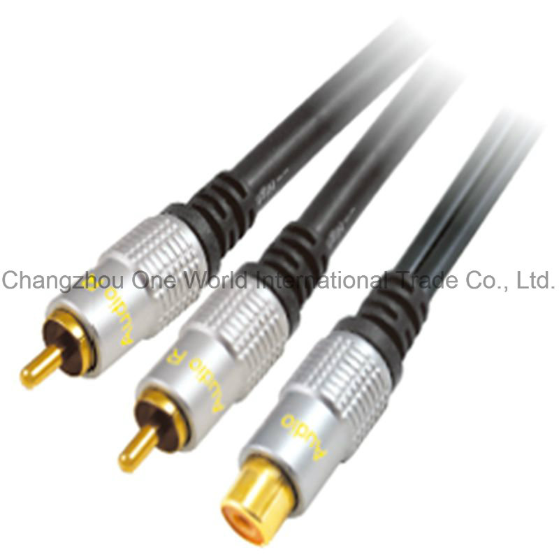2RCA Plugs - RCA Jack Cable