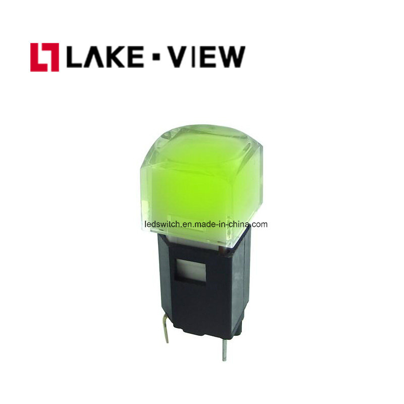 11mm*11mm LED Illuminated Dustproof Waterproof Tact Switch for Audio and Video Products