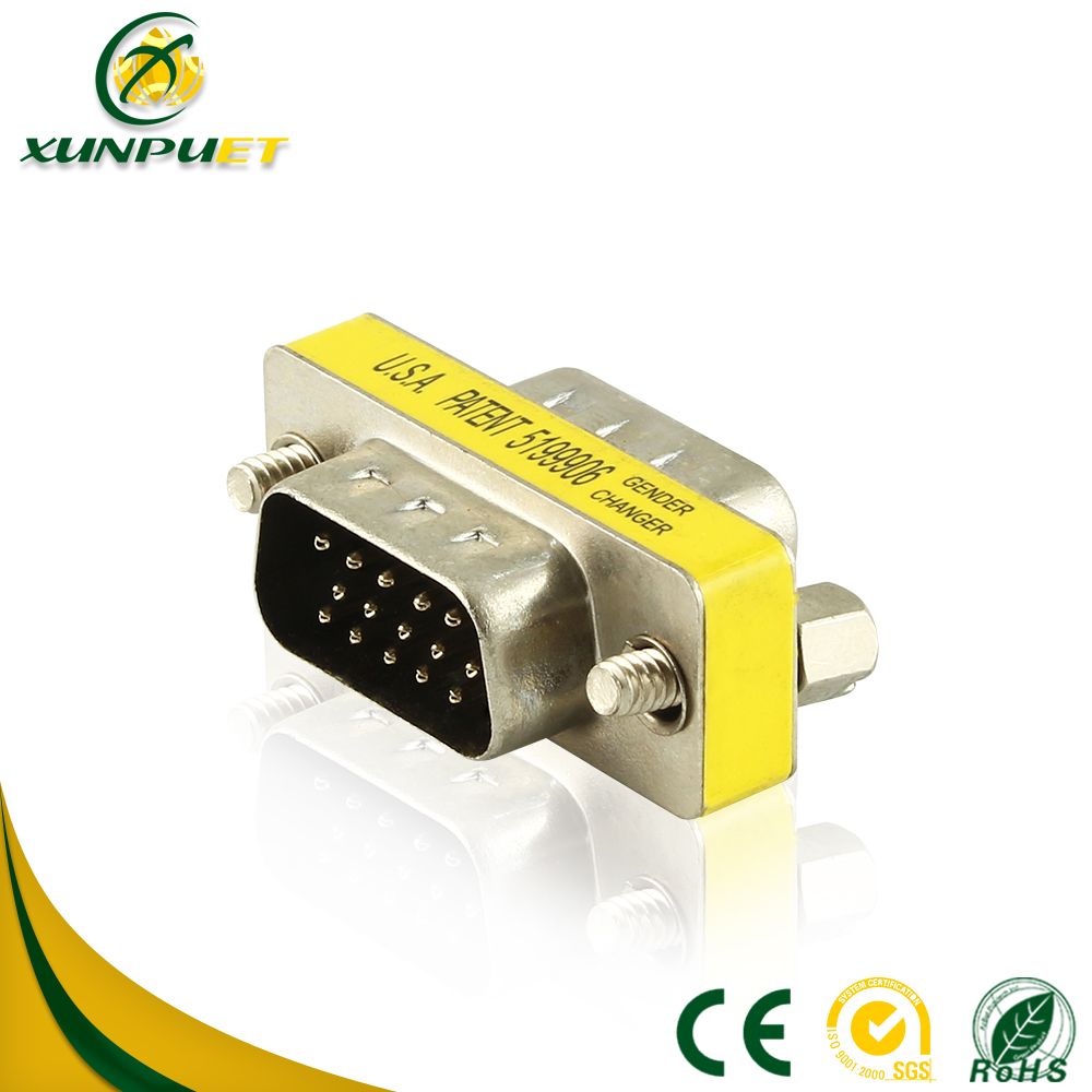 Silver PVC Male HDMI Converter Cable Adapter for Computer