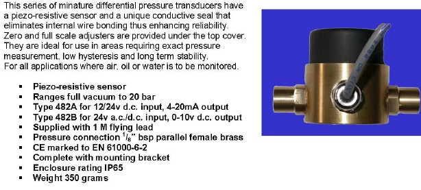 Differential Pressure Sensor (DP500)