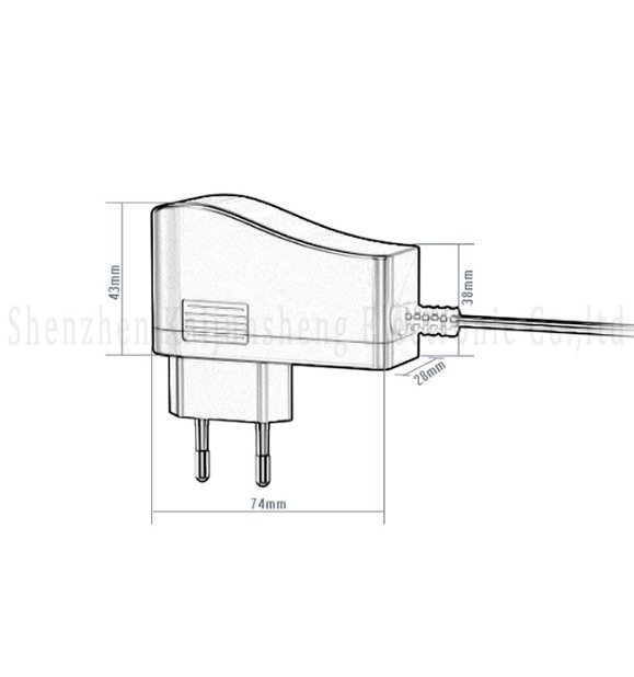 European Power Supply Cord 18W