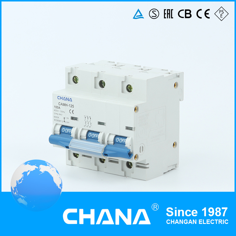 125A 6ka Miniature Circuit Breaker 80A MCB