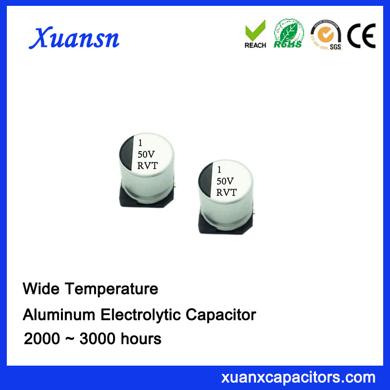 1UF 50V Chip Type Surface Mount Electrolytic Capacitor