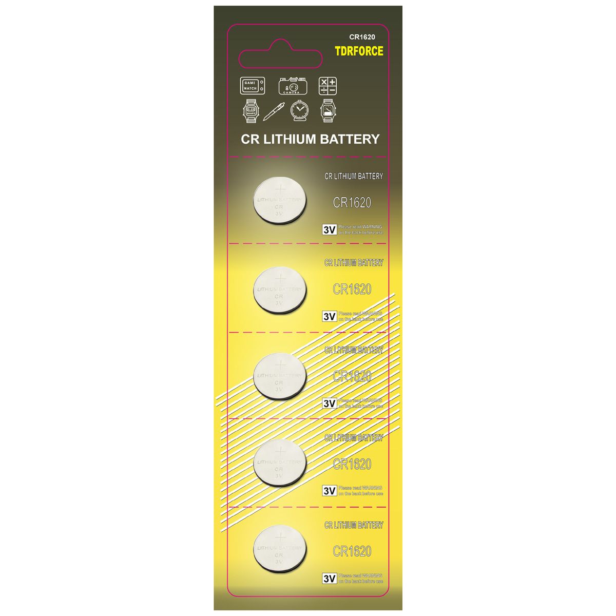 3V Mercury Free Lithium Button Cell Battery with BSCI for Fidget Spinner (CR1620)