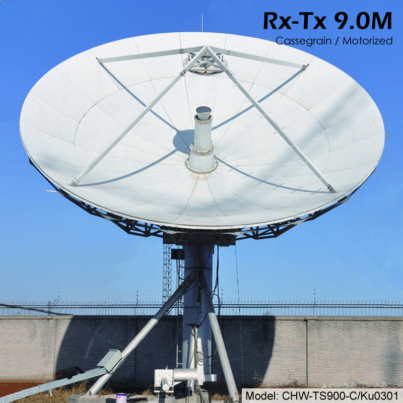 9.0m Rx Tx Earth Station Antenna (Cassegrain)