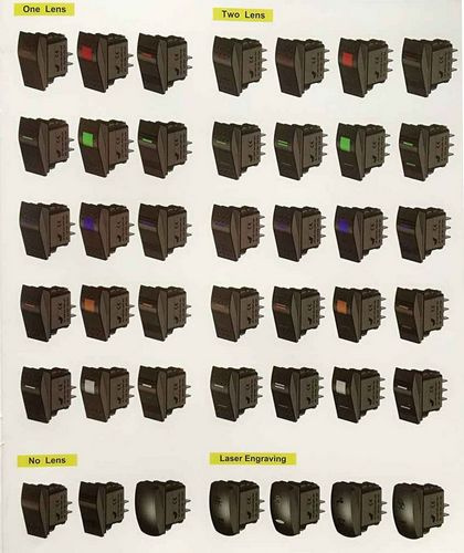 12V-24V Car Boat Switch Auto Switch, Rocker Switch