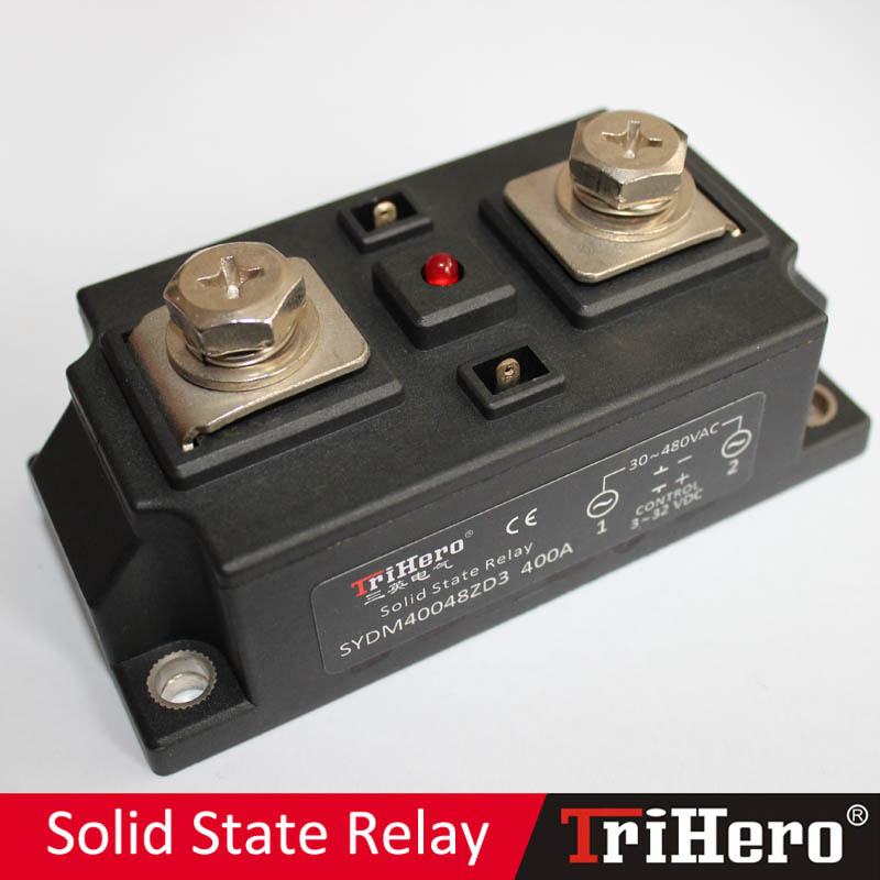 400A Industrial Solid State Relay, SSR-D400, DC/AC SSR
