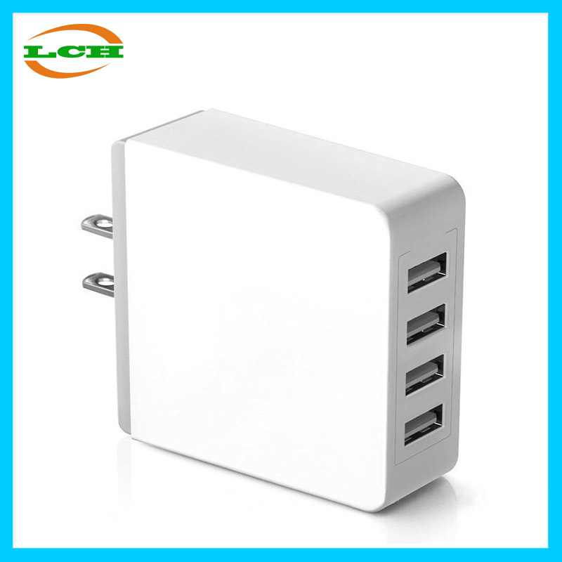 American Wire Gauge 4 Ports Quick Charging Plug