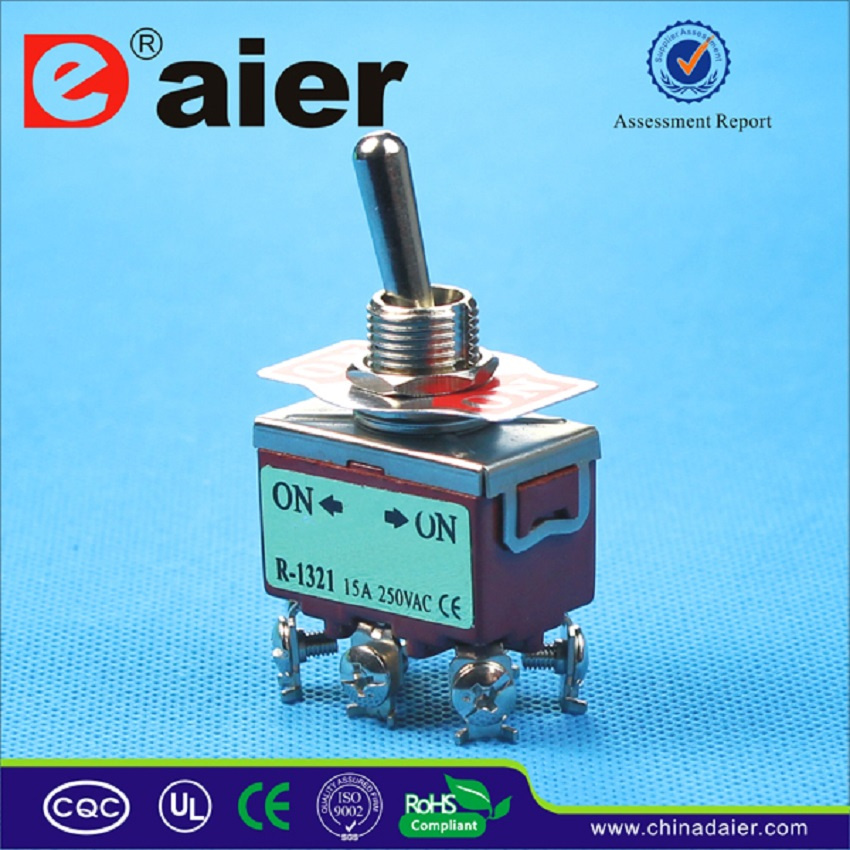 on- (ON) Dpdt Spring Return Toggle Switch (KN3(C)-212)