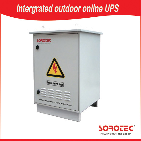 1-10kVA Charge Current Adjustable Data Integrated Outdoor Online UPS