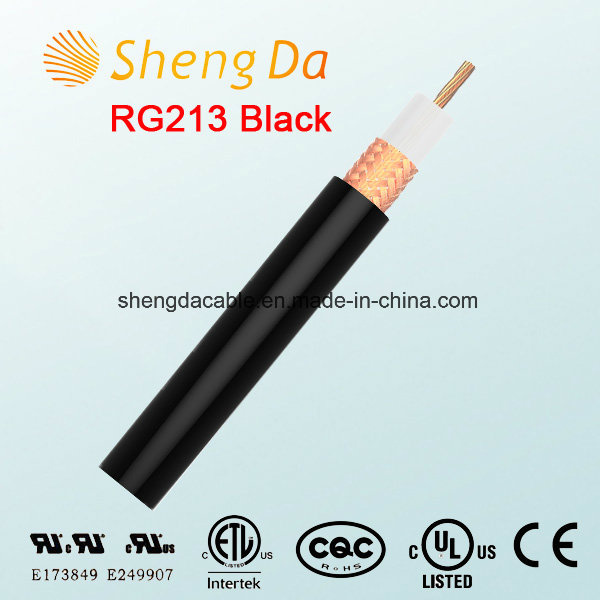 Rg213 Black 50 Ohms Coaxial Cable Factory