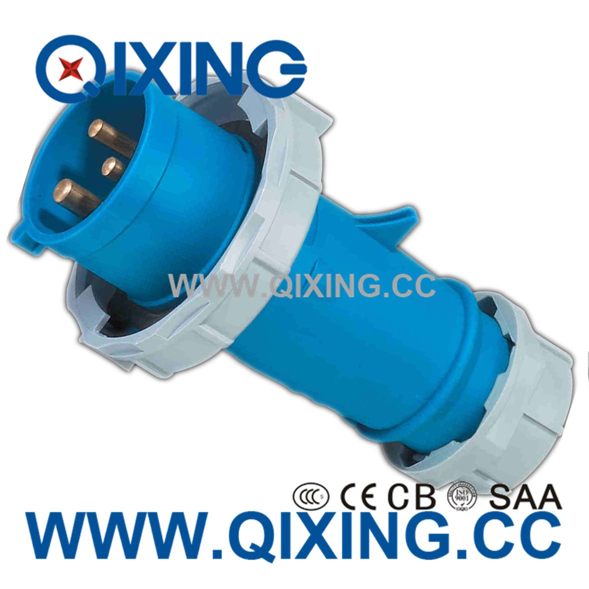 IEC 609 Waterproof IP44 250V Industrial Plug Socket