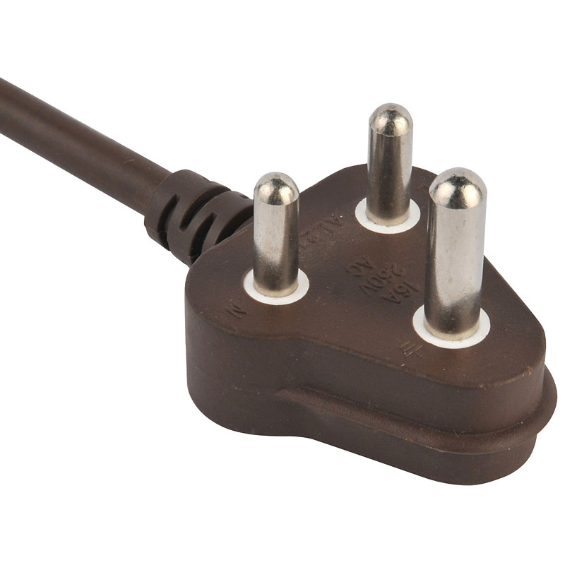 South African Power Cable with 3pin Plug