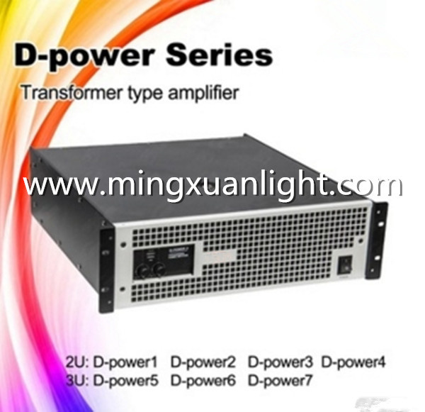 D-Power Series Amplifier Sytone 2 Channels Professional Audio Amplifier