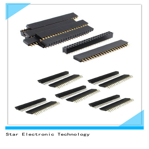 2.54mm Pitch 2X20 40-Pin Female Pin Header Socket Connector