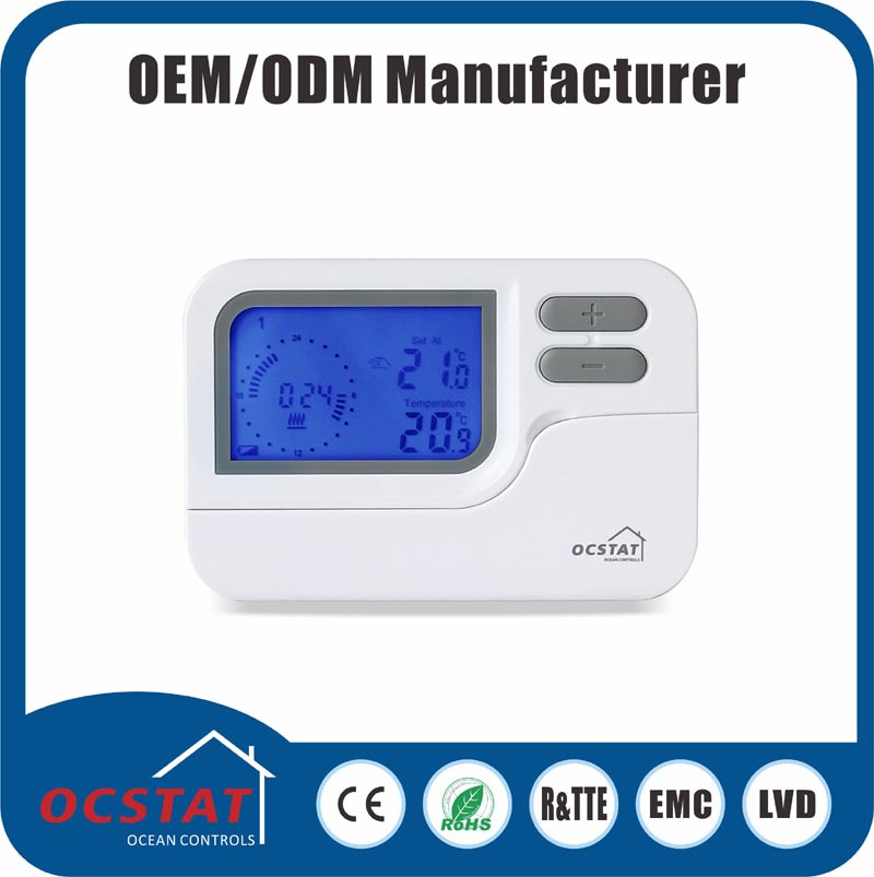 Heater Thermostat LCD Thermostats with Ce EMC LVD RoHS