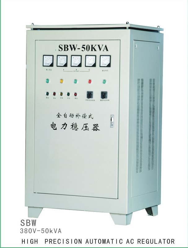 Sbw 380v-50KVA Power Voltage Regulator / Automatic AC Regulator