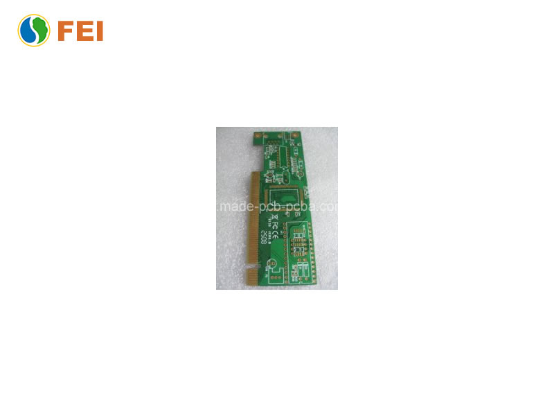 4 Layer Golden Finger Fr - 4 PCB with Red Lpi Solder Mask Impedance Control, BGA Design (FEI283)