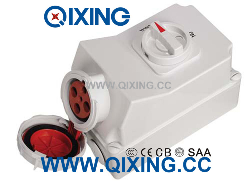 Cee IP67 4p Red Waterproof Switch and Socket