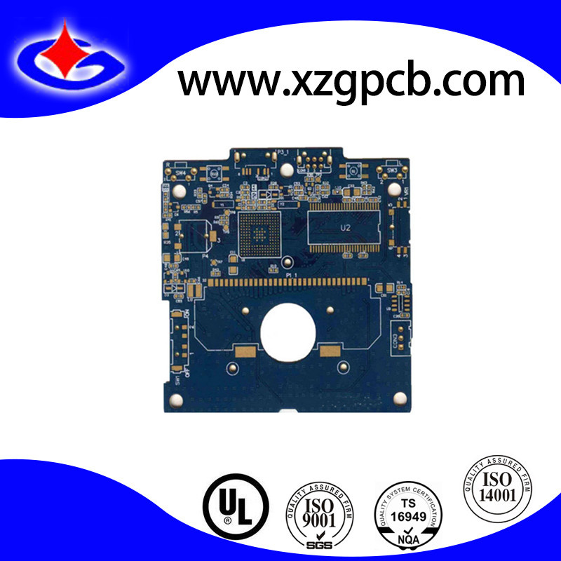 Multilayer Rigid PCB Circuit with BGA and Golden Finger