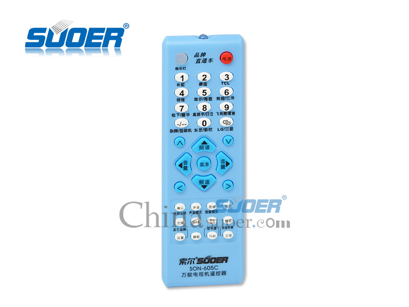 Suoer Popular Universal TV Remote Control (SON-605C)