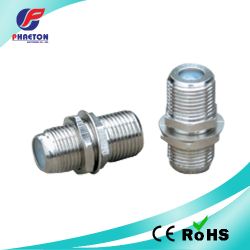 F Double Female Connector Zinc Material