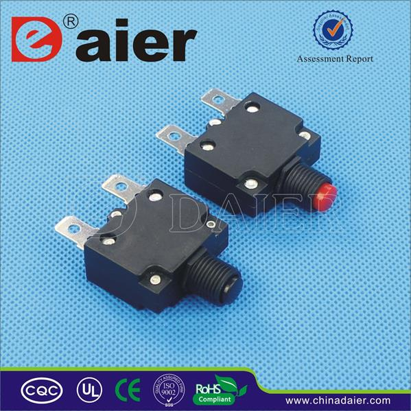 Competitve Prices Low Current Circuit Breaker with Rad/Black Button