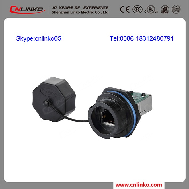Female RJ45 Connector with Network Cable