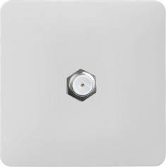 Ce/TUV/BV Certified BS 1 Gang Satellite Socket