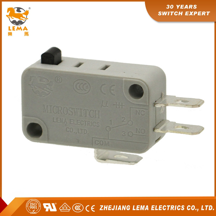 Lema Kw7-0 Grey Plunger Sensitive Micro Switch 16A 250V T85 5e4