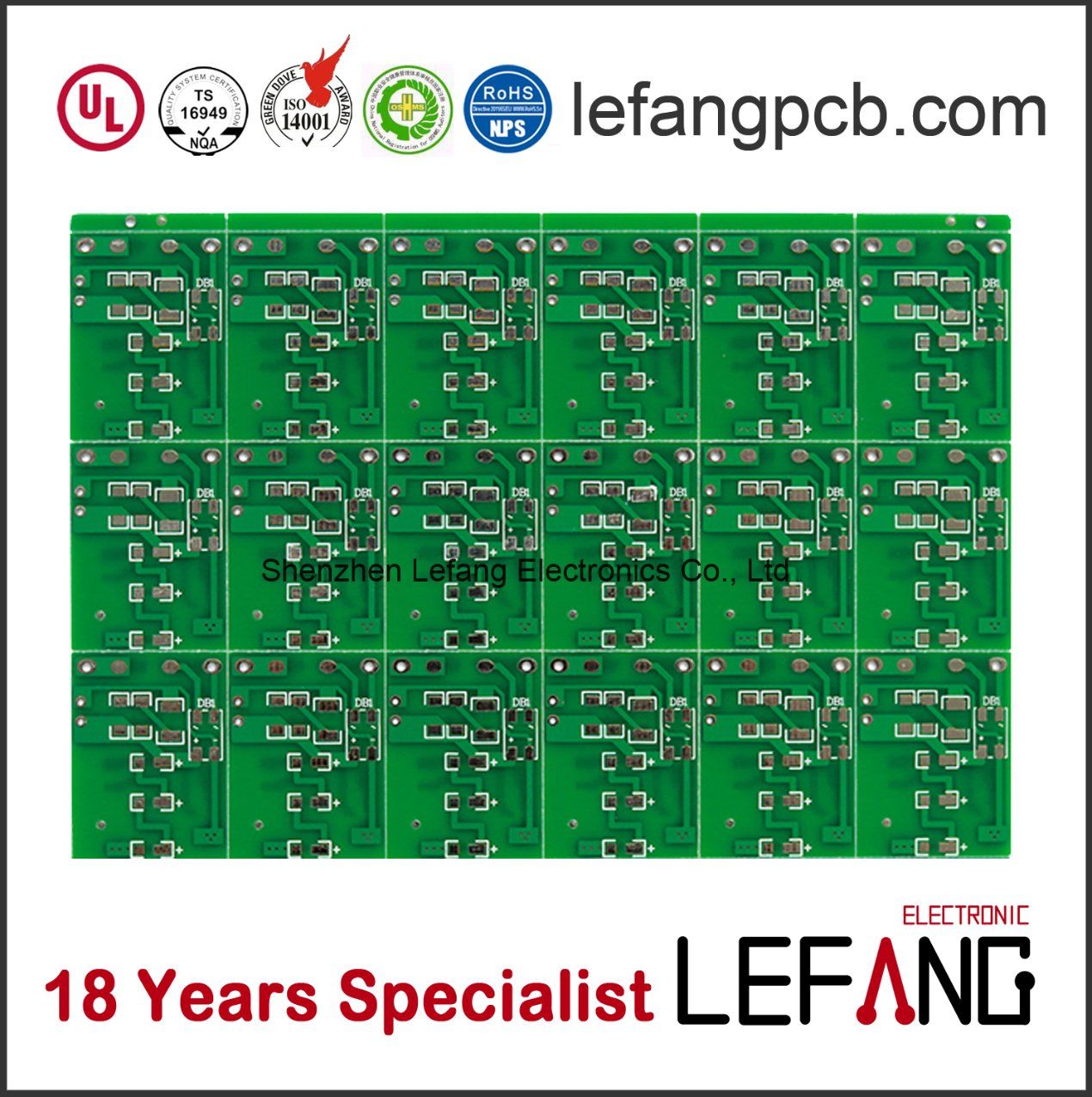 Double Sided PCB Board for Artificial Respirator