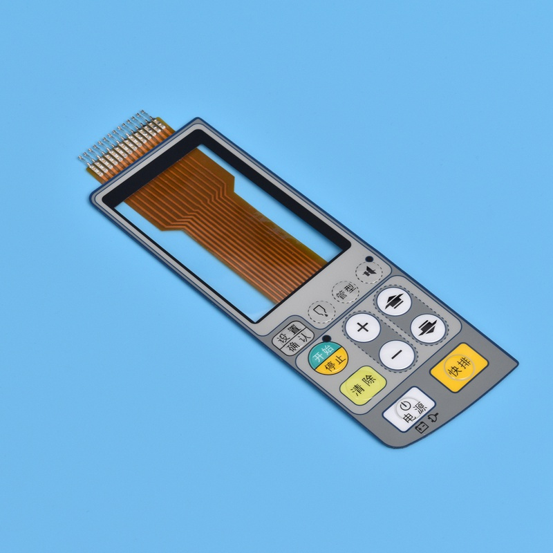 LED CNC Name Plate Keyboard Graphic Overlay Membrane Switch
