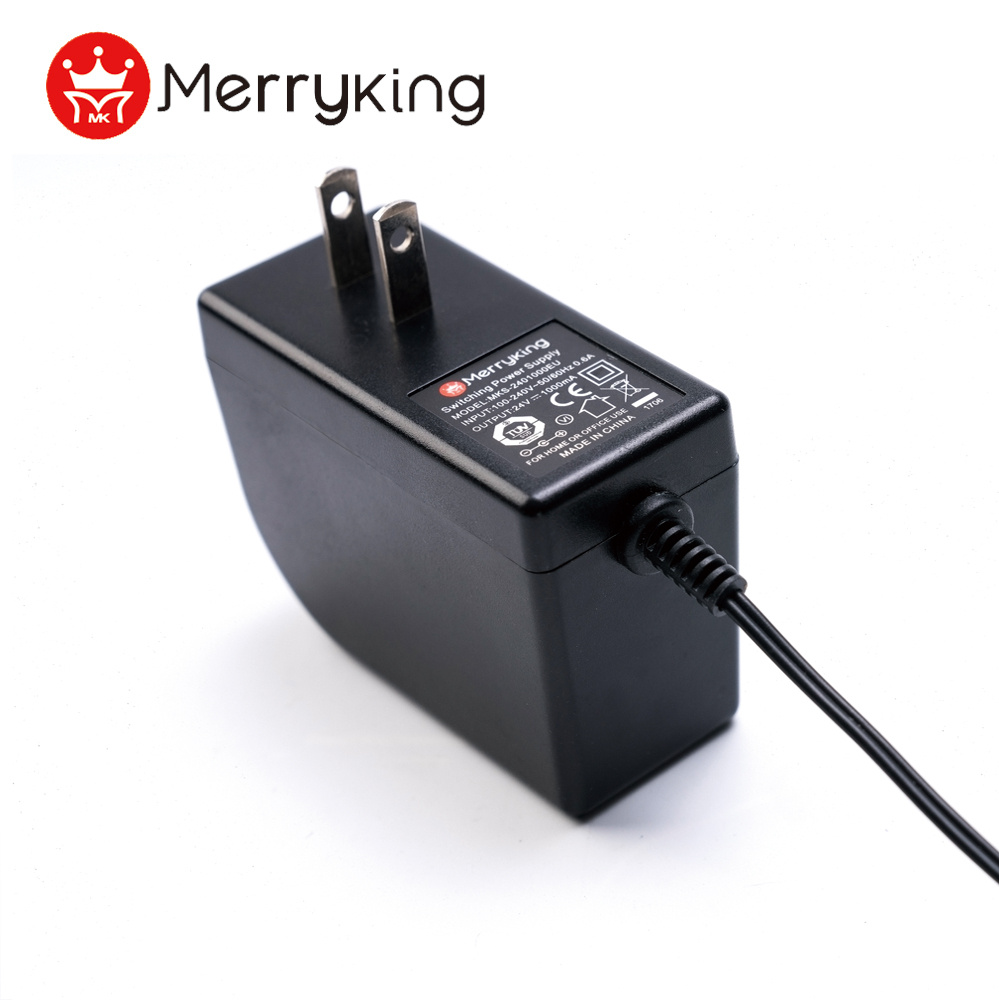 High Quality 24W AC DC Adapter 12V 1.5A with UL/cUL/FCC Approval