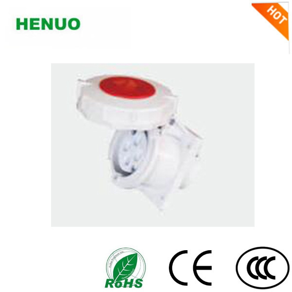 Industrial Socket 3p 125A IP 67 Flush Mounted