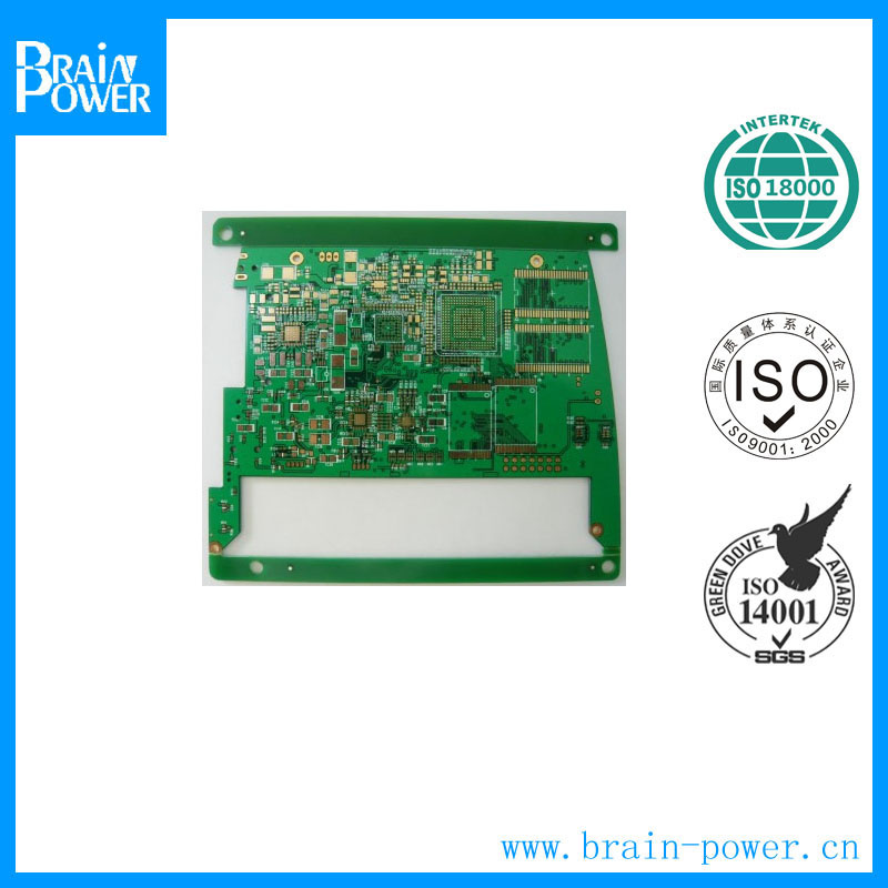 2-Stage Buried Via Immersion Gold PCB